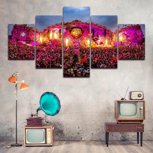Canvas Painting Wall Art Mainstage Posters and Prints Wall Pictures for Living Room Decoration Home Decor