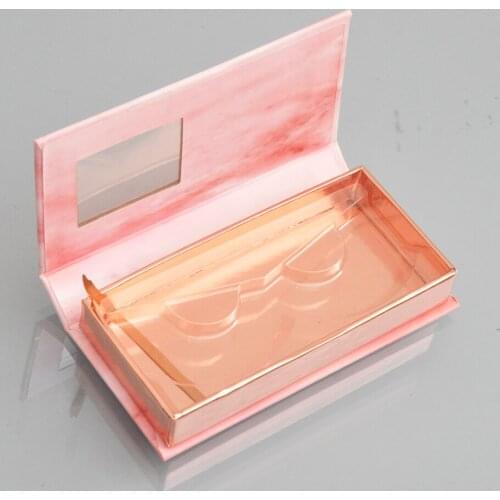 Wholesale eyelash packaging box lash boxes packaging custom personalize logo 25mm mink eyelashes faux cils magnetic case empty