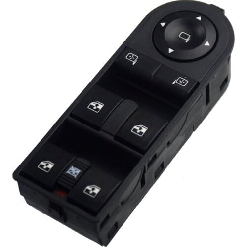 Electric Power Window Master Control Switch Fit For opel Vauxhall Astra 2004-2010,ZAFIRA 2005 2006 2007 2008 2009 2010 2011 2012