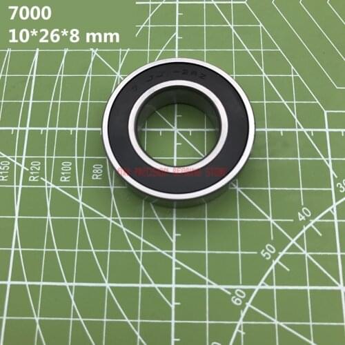 2019 Direct Selling Real Axk 1pcs High Quality 7000 7000c B7000c T P4 Ul 10*26*8 Mm Angular Contact Bearings Speed Spindle Cnc