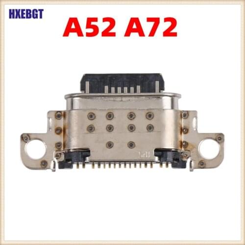 Type-C USB Charging Port Socket For Samsung Galaxy A52 A72 4G/5G USB Charger Plug Socket Port Smartphone Repair Parts
