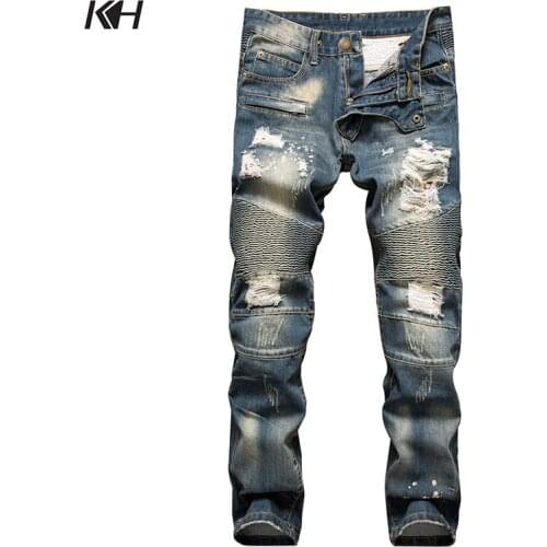 Мужские обтягивающие джинсы SCHDARROW KNHOR KH China At AliExpress