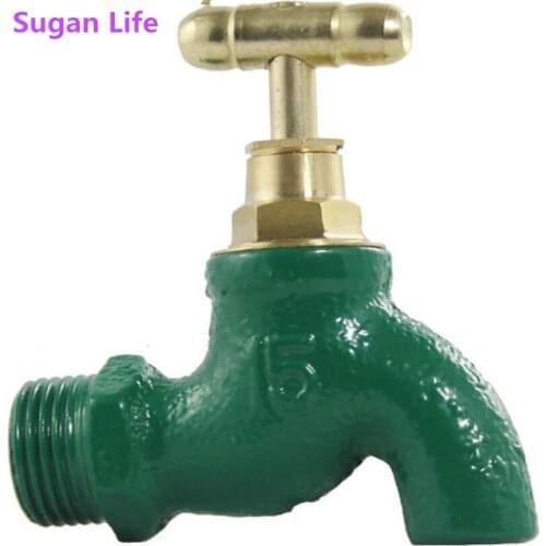 Sugan Life NEW Lowest price cast iron washing machine faucet with single handle garden bibcock for single cold water tap