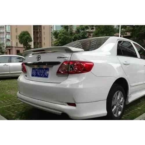 High Quality /UnpaintedPainted Factory Style W/LED ABS Spoiler For Toyota Corolla 2003-2013 Sedan