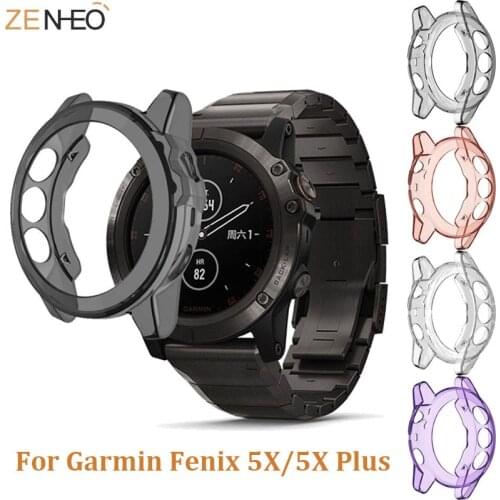 For Garmin Fenix 5X/5X plus TPU Protector cases Cover For Garmin Fenix 5X/5X plus Smart watch accessories Protective shell
