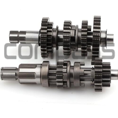 250cc ATV Reverse Gear 4+1 Main Shaft Counter Transmission Box For All Chinese CG250 4 Front +1 Engine