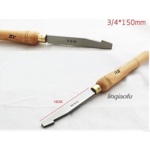 3/4" HSS Diamon Side Scraper Woodturning Tool