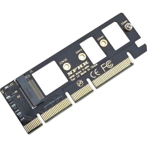 M.2 NVME Adapter PCI Express PCIE to M2 Adapter M.2 PCIE Adapter SSD M2 to PCIE SSD PCI-E Raiser NGFF to PCI-E3.0 X4 X8 X16 Card