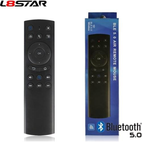 L8star G20S Bluetooth 5.0 Air Mouse Gyroscope IR Learning BLE Wireless Remote control for Xiaomi Nvidia Shield Android TV BOX