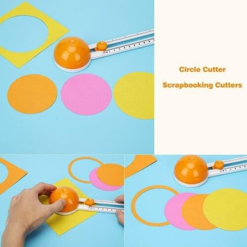 Circle Cutters Patchwork Rotary Circle Card Cutter Round Cutting Patchwork Compass Knife Household Handmade Round Cutting Tool