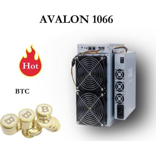 New Avalon 1066 50T mining machine SHA-256 BTC mining machine is better than Aixin A1 Aixin A1 miner T17 S17 T2T T2