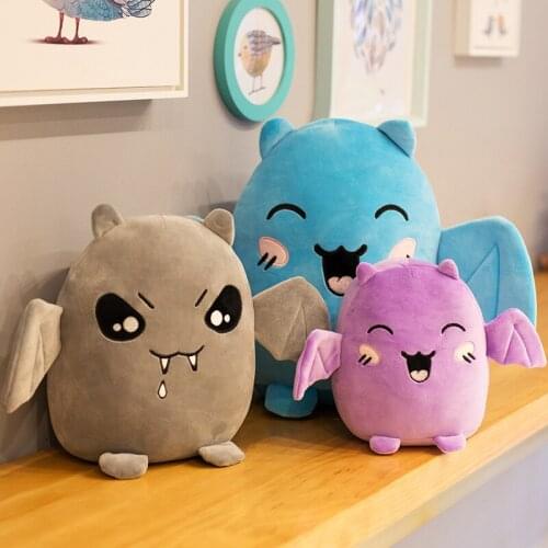 Stuffed Animals Bat Little Devil for Baby Calm Sleep Kids Bed Room Decor Doll Toy Kids Gift