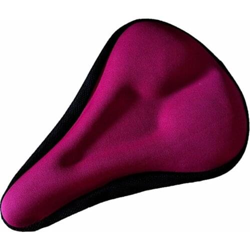 New outdoor cycling Bike Saddle Pad 3D Thick Silicone ike Seat Protector Pad Outdoor Cycling Bicycle Accessories