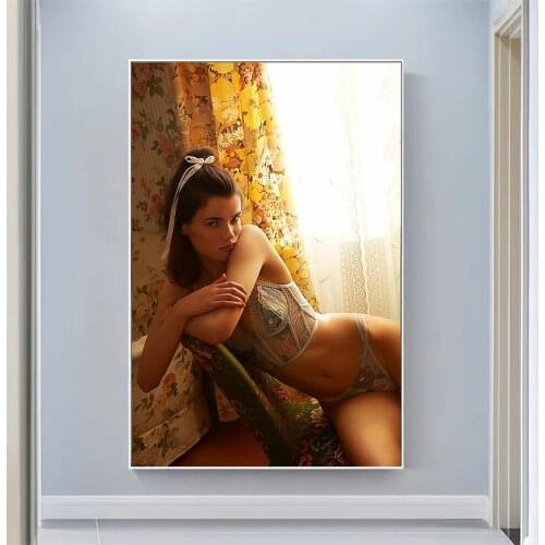 Silk Cloth Wall Poster Hannah Sprehe Art Home Decoration Gift