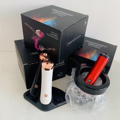 Makeup Brush Cleaner 5 Seconds Fast Automatic Electric Convenient Silicone Makeup Brushes Washing Cleanser Cleaning Device Tool