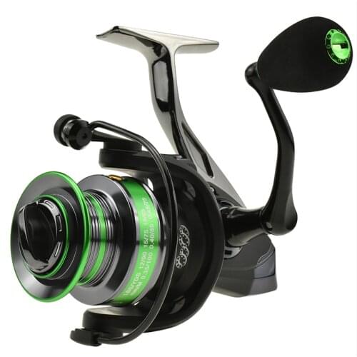 2020 New Oversized Spinning Fishing Reel 14BB Metal Spining Reel Interchanged Left/Right Hand Fishing Coil Saltwater Carp Feeder