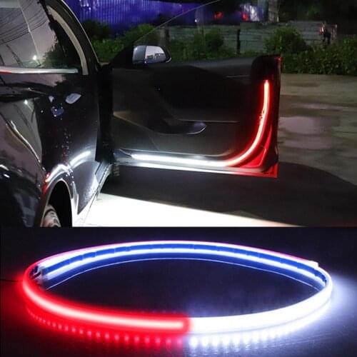 Car Door Opening LED Rear End Warning Lights Welcome Decor Lamp Auto Safety Part Warning Light
