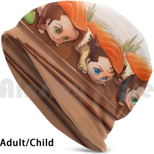 Team Free Will Sushis Beanies Knit Hat Hip Hop Supernatural Spn Spnfamily Jensen Ackles Misha Collins Jared