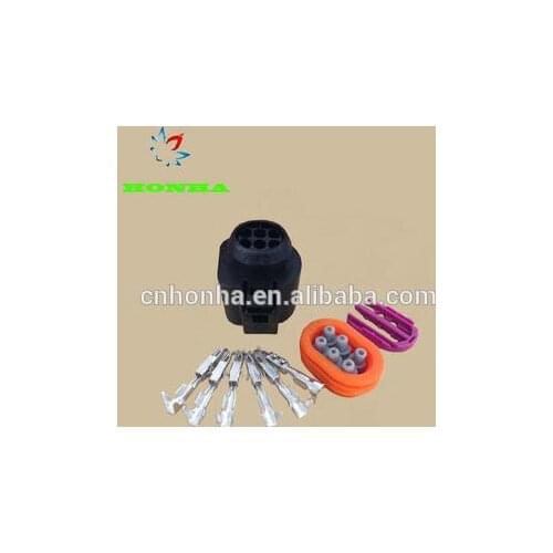 100pcs/lot Connector 6-way/pin socket housing For LSU 4.9 wideband sensor