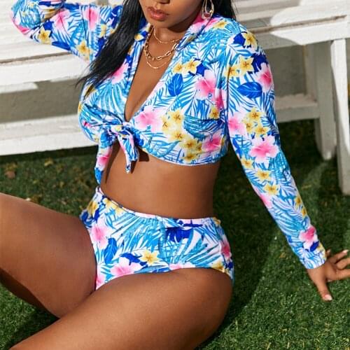 2021 New Plus Size Swimwear，Bikini，Beachwear，Ladies Swimsuit