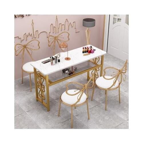 European style simple net red special price manicure table and chair set