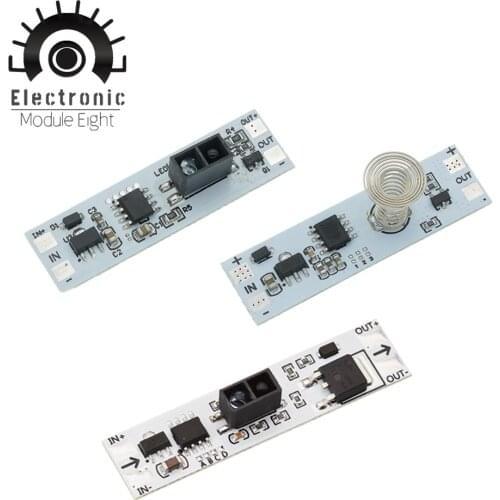 Touch Switch Capacitive Module 5V-24V 3A LED Dimming Control Lamps Active Components Short Distance Scan Sweep Hand Sensor