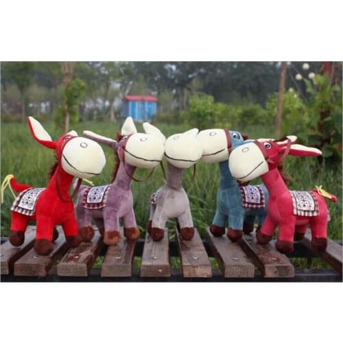 Lovely donkey plush toy creative donkey about 25cm or 35cm soft doll kids toy Xmas gift b1829