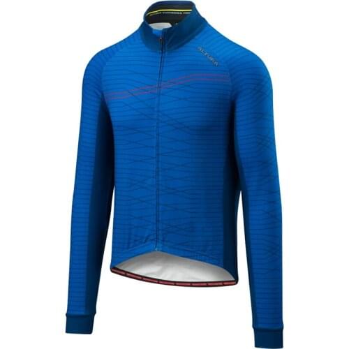 Altura Cycling Jersey Long Sleeve Winter Thermal Fleece jacket Men Warm Shirt Clothing Bib Trousers Ropa Ciclismo Maillot Hombre