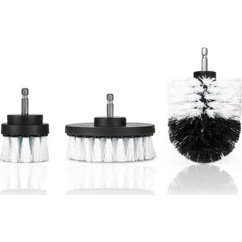 Power Scrubber Brush Set For Bathroom Drill Scrubber Brush For Cleaning Cordless Drill Attachment Kit Power Scrub Brush