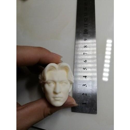 1/6 Scale Andy Lau Unpainted Head Models Young Version for 12''Fgures Bodies Toys Gifts Collections DIY