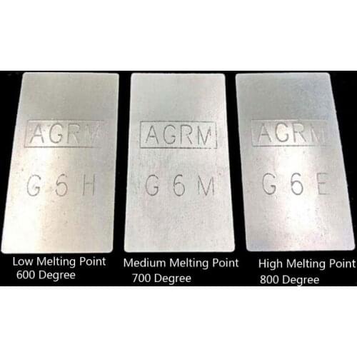Easy Medium Hard Silver Soldering Sheet Plate Jewelry Welding Plate Tool Metal Forming Stamping Embossing Etching Blanks