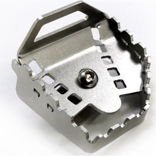 Motorcycle Rear Foot Brake Lever Pedal Enlarge Extension Rear Brake Peg Pad Extender for BMW R nineT Scrambler/R nineT Urban G/S