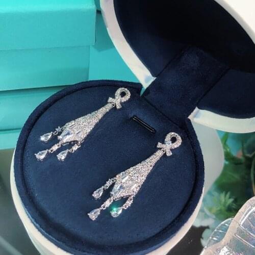 YPAY8 Luxury brand 925 Sterling Silver cute butterfly Earrings for charm women Small Heart Earrings Cute birthday party Silver