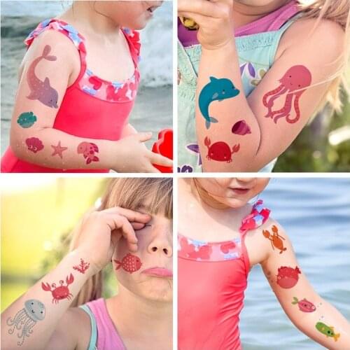 Vieruodis Baby Temporary Tattoos