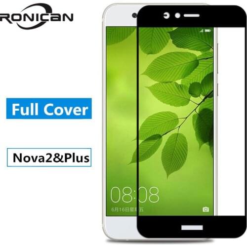 For Huawei nova 2 glass tempered Huawei nova 2 screen protector film full cover AGREAL Huawei nova2 nova 2 plus protective glass