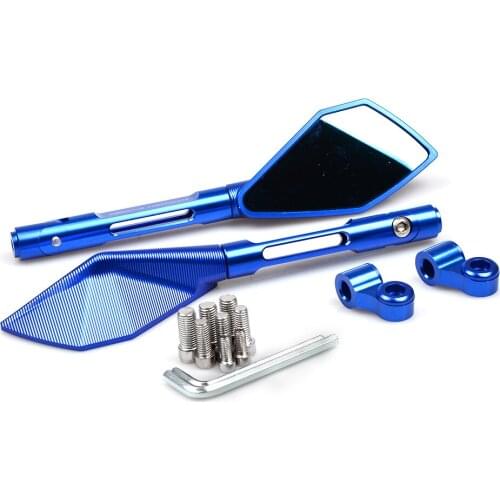 FOR Motor Rearview Mirror Scooter Parts Universal motorcycle Scooter Rearview Mirrors for honda CG125 CB190R 599 CB300F CB500F A