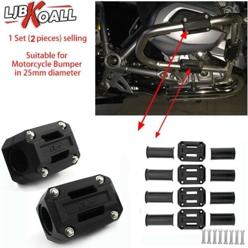 25mm Motorcycle Bumper Engine Protective Guard Crash Bars Decorative Block Dismantling for BMW R1200GS LC Adv F800GS F700GS