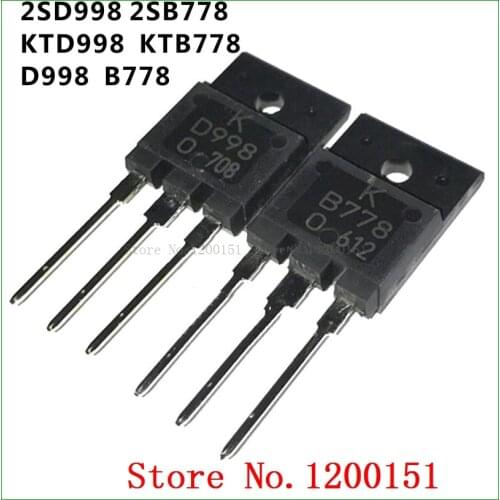 2SD998 2SB778 KTD998 KTB778 D998 B778