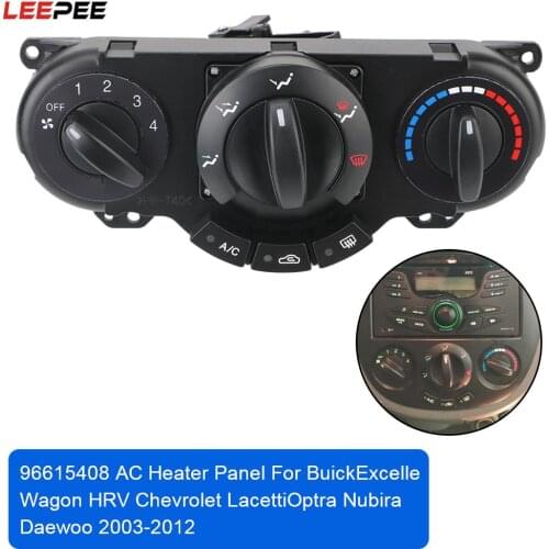 96615408 Car AC Heater Panel Climate Control Switch Assy For Buick Excelle Wagon HRV Chevrolet Lacetti Optra Nubira Daewoo