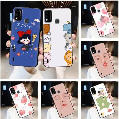 For Woman Soft Case Phone Case For Itel A48 TPU Dropshipping Cover Wholesale New Arrival Original