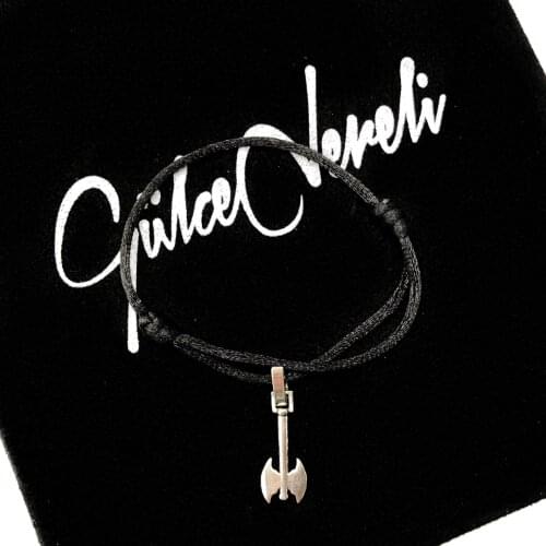 GULCE DERELI, AXE BRACELET, BRACELETS, CHARM BRACELETS, GIFT BOX, GOLD/SILVER PLATED