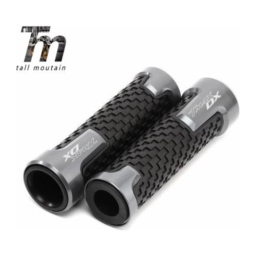 "DX logo" Wheel Tire Valve caps & Handlebar Grips For Yamaha TMAX 530 DX T-MAX 530 TMAX530 2017-2019