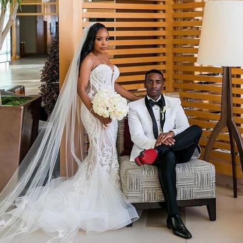 Ivory Suits Men Groom Wedding Tuxedo Prom Party Blazers Costume Homme 2piece Latest Coat Pants Design Custom Terno Masculino