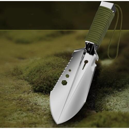 Camping Shovel Planting Landscaping Potting Trowel Spade Steel Detector Landscaping Detecting Digging Emergency Tool