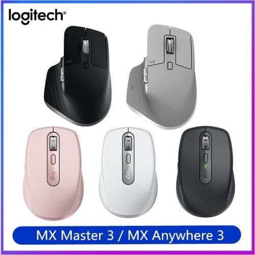 Logitech MX ANYWHERE 3 Mouse/ MX Master 3 Wireless Bluetooth Mouse Office Mouse with Wireless 2.4G Receiver High-performance Mic