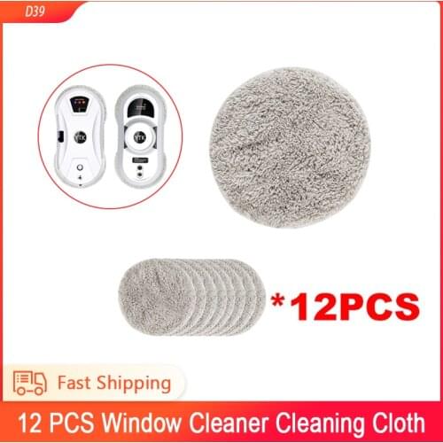 12PCS Window Cleaning Robot Cleaning Cloth Free Shipping Replaceable