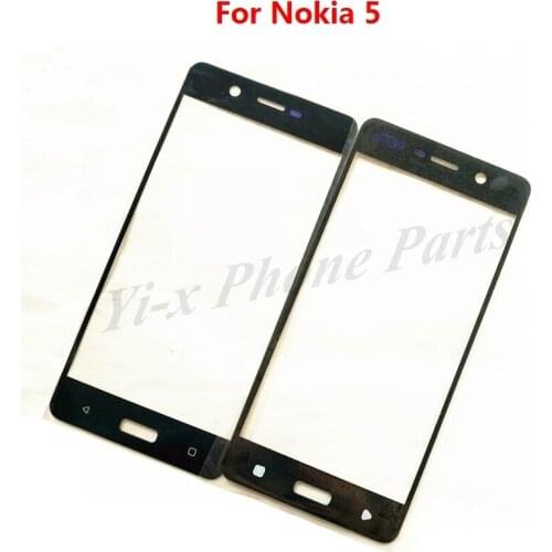 For Nokia 5 Touch Screen Sensor Front Glass Lens Touchscreen Outer Screen Glass Cover For Nokia five