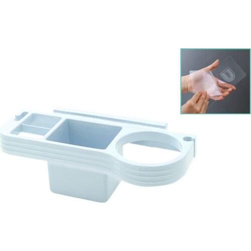 Curling Iron Hair Dryer Holder Shelf Draining Storage Rack Accessories Wall Mounted Home Hotel Bathroom Organizer No Trace Stand