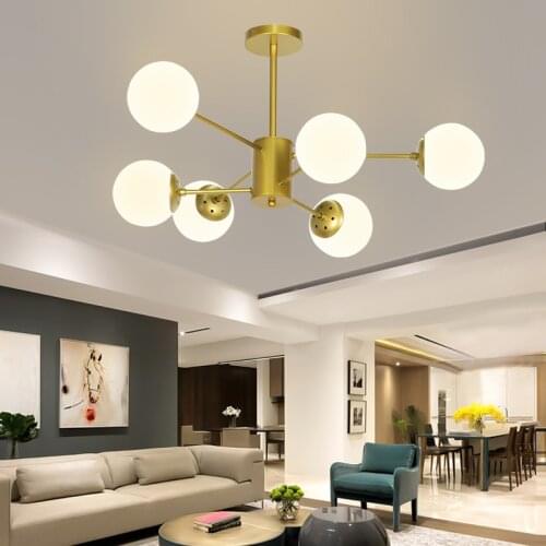 Nordic LED Chandeliers Modern Minimalist LED Chandelier Celling Lamp for Living Room Ceiling Suspendsion Chandelier Lighting