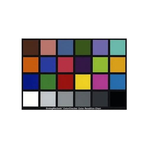 X-Rite ColorChecker (standard 24 color card)